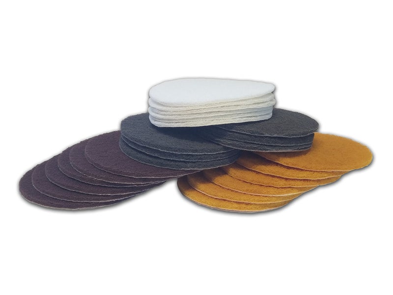 STARCKE Premium 6 Inch Non Woven Surface Conditioning Discs - for Dry Sanding Countertops, Auto Body Repair, Marine, Paint, Plastics, Metal and Fiberglass - Image 3